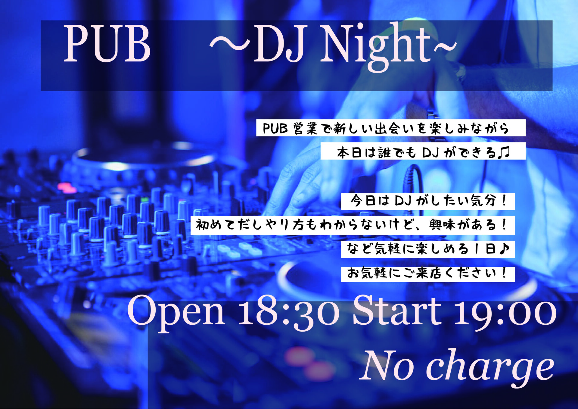 PUB ~DJ Night~